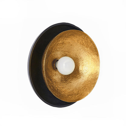 Arteriors Home Amani Flush Mount Blackened Iron
