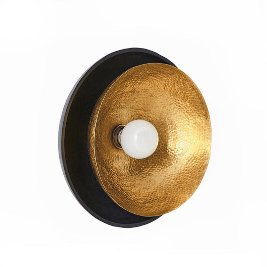 Arteriors Home Amani Flush Mount Blackened Iron