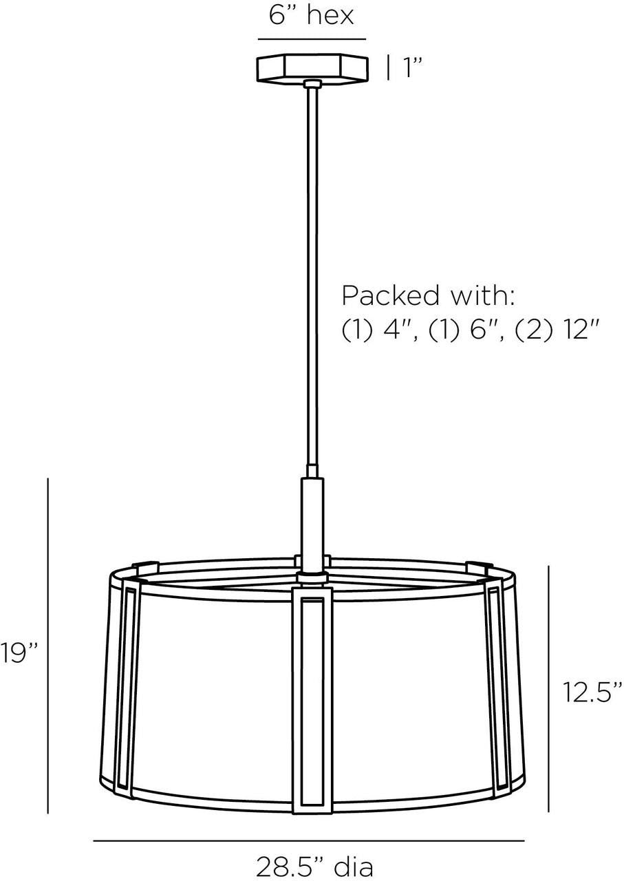 Arteriors Home Amida Chandelier