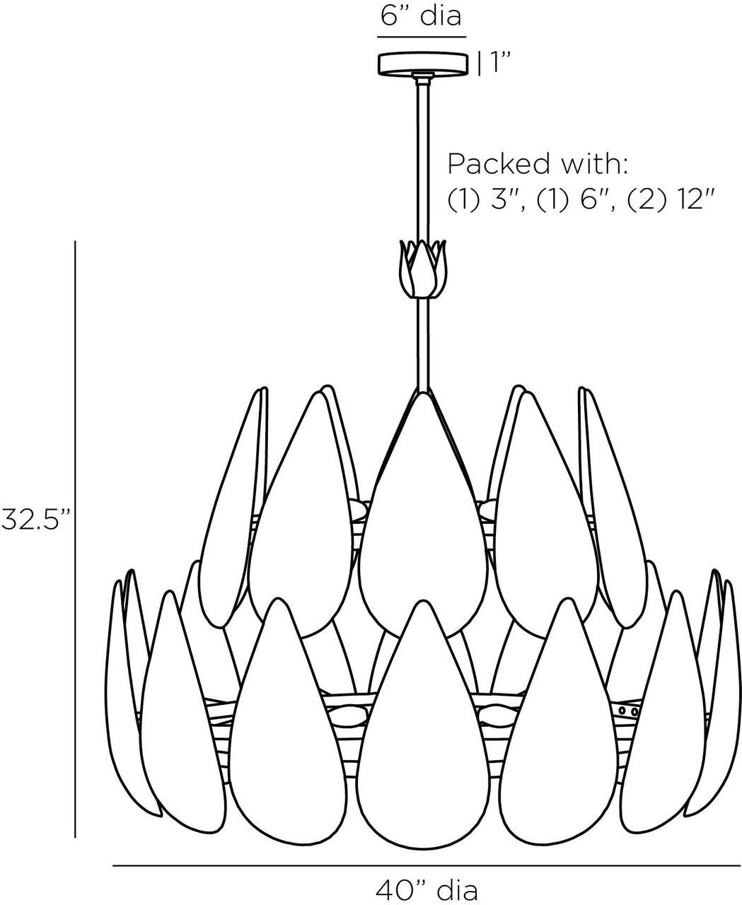 Arteriors Home Anastasia Chandelier