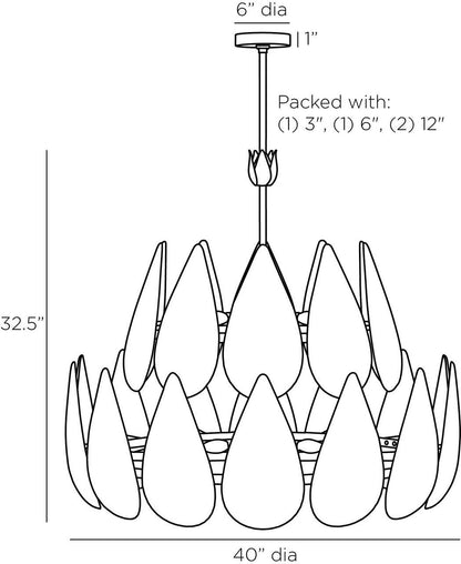 Arteriors Home Anastasia Chandelier