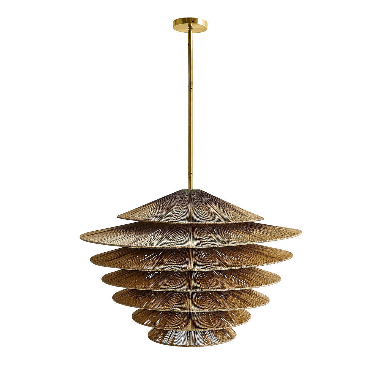 Arteriors Home Andria Pendant Natural Raffia