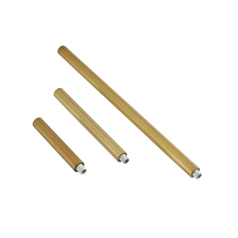 Arteriors Home Antique Brass Extension Pipe (1) 4", (1) 6" and (1) 12" PIPE-422