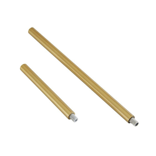 Arteriors Home Antique Brass Extension Pipe (1) 6" and (1) 12" PIPE-425