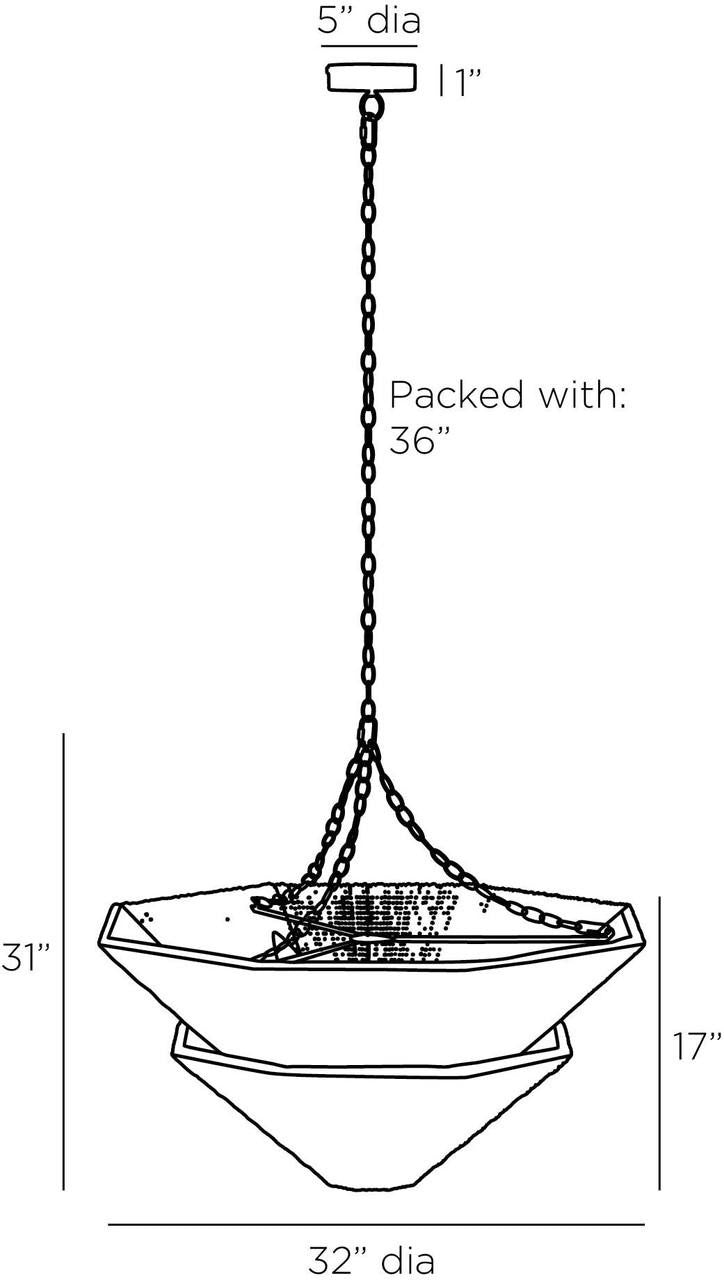 Arteriors Home Anya Chandelier