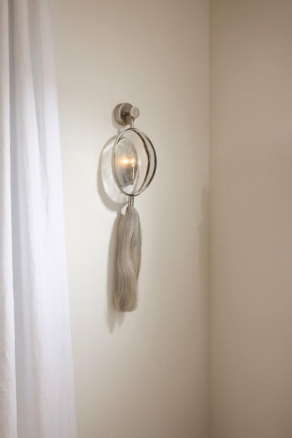 Arteriors Home Aramis Wall Sconce White Bronze lifestyle