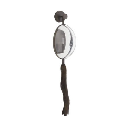 Arteriors Home Aramis Wall Sconce, 1-Light, Bronze, Clear Glass, 37"H (DD42622 3MPN0)