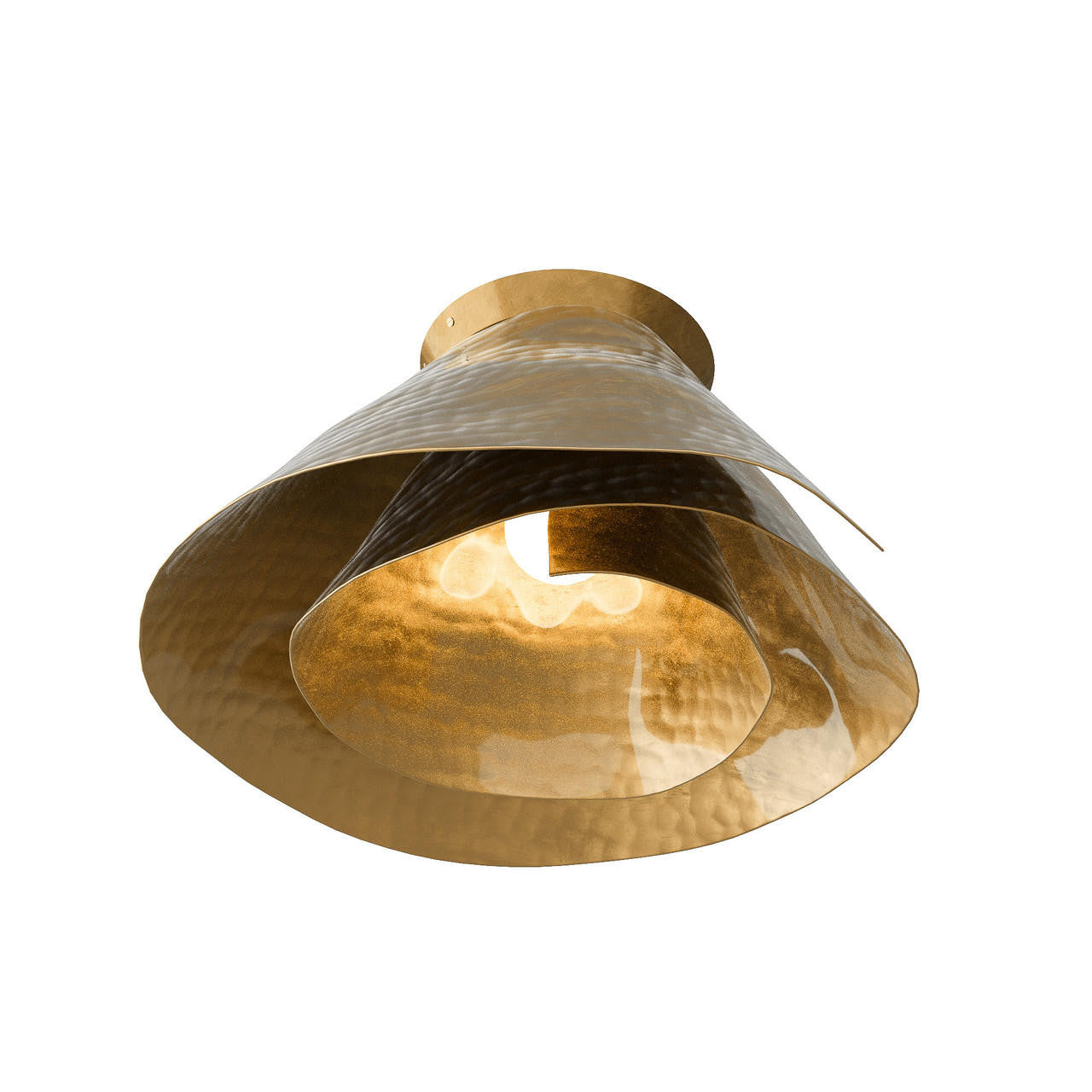 Arteriors Home Arden Wall Sconce/Ceiling Mount Vintage Brass