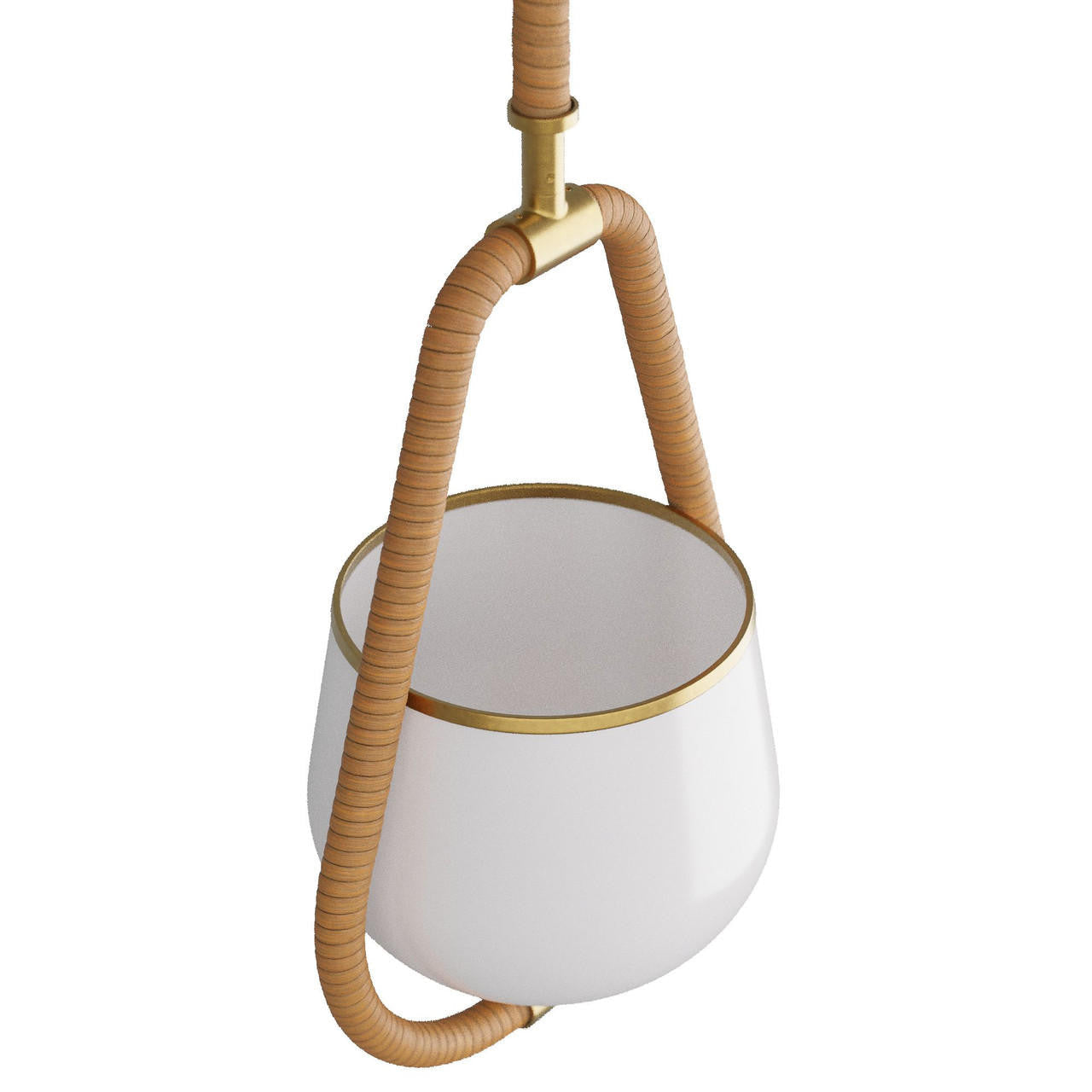 Arteriors Home Arlie Pendant Antique Brass detail