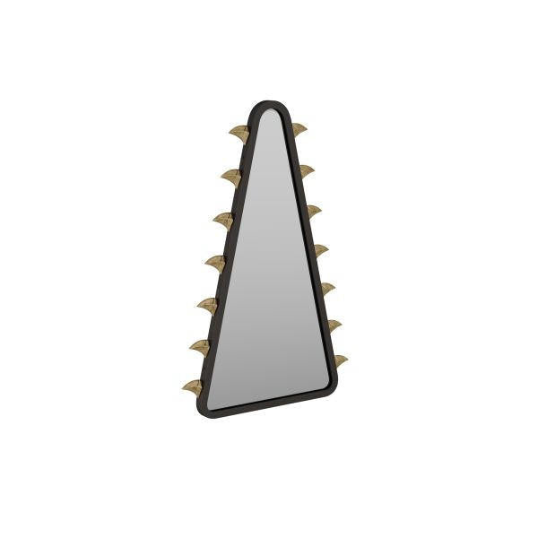 Arteriors Home Arroyo Mirror, Natural Iron, Antique Brass, Plain, 36"H (WMI21 3QPC3)
