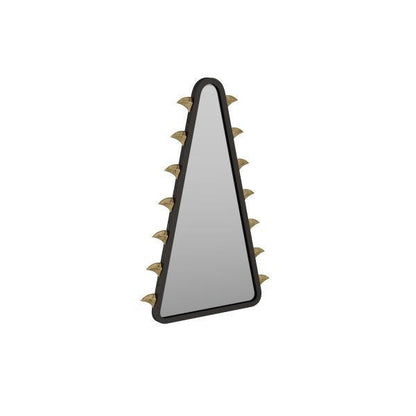 Arteriors Home Arroyo Mirror, Natural Iron, Antique Brass, Plain, 36"H (WMI21 3QPC3)