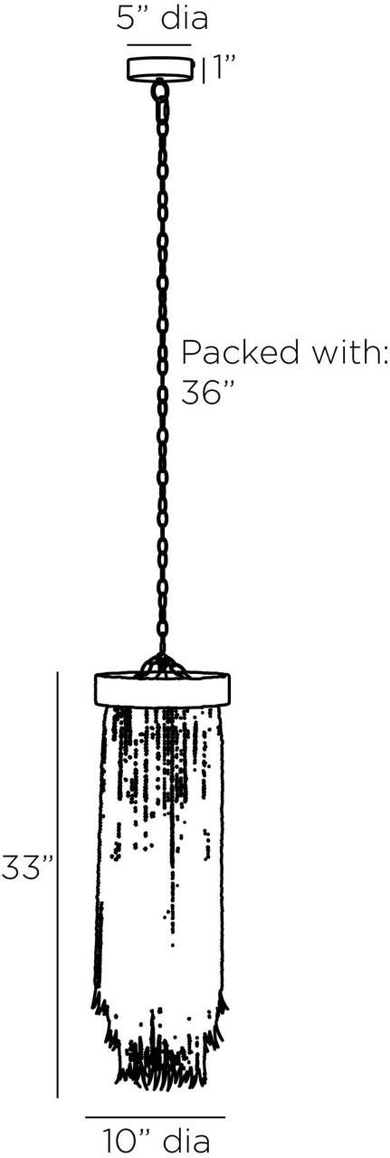Arteriors Home Baja Pendant