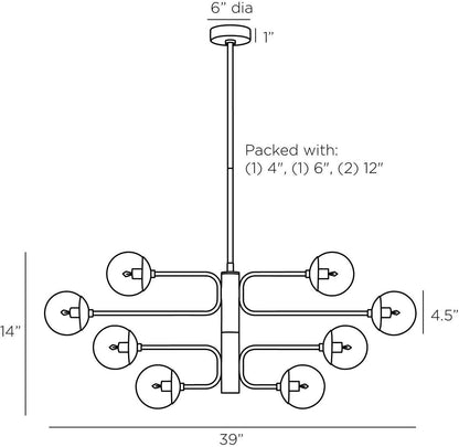 Arteriors Home Baltimore Chandelier
