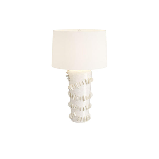 Arteriors Home Beatrix Lamp Ivory Crackle