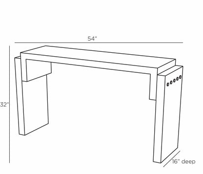 Arteriors Home Bernardo Console