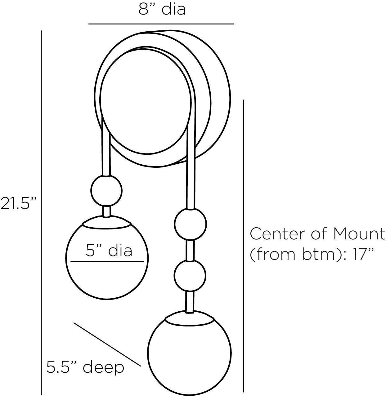 Sconces-Arteriors Home-DWC23