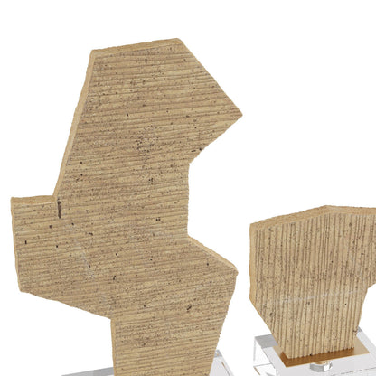 Arteriors Home Bianchi Sculptures, Set of 2
