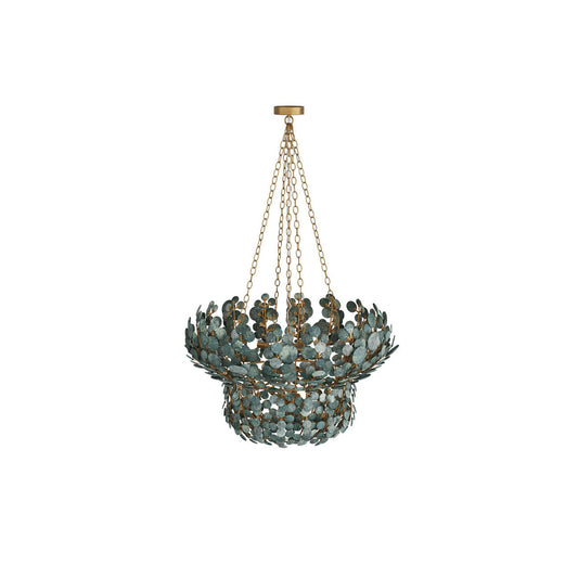 Arteriors Home Bilal Chandelier Eucalyptus