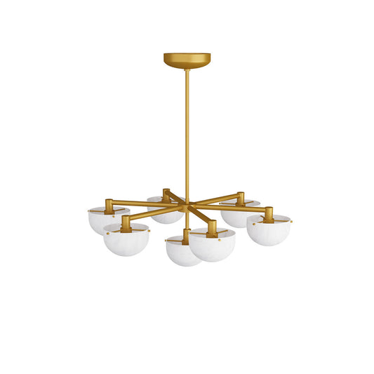 Arteriors Home Boite Chandelier Antique Brass