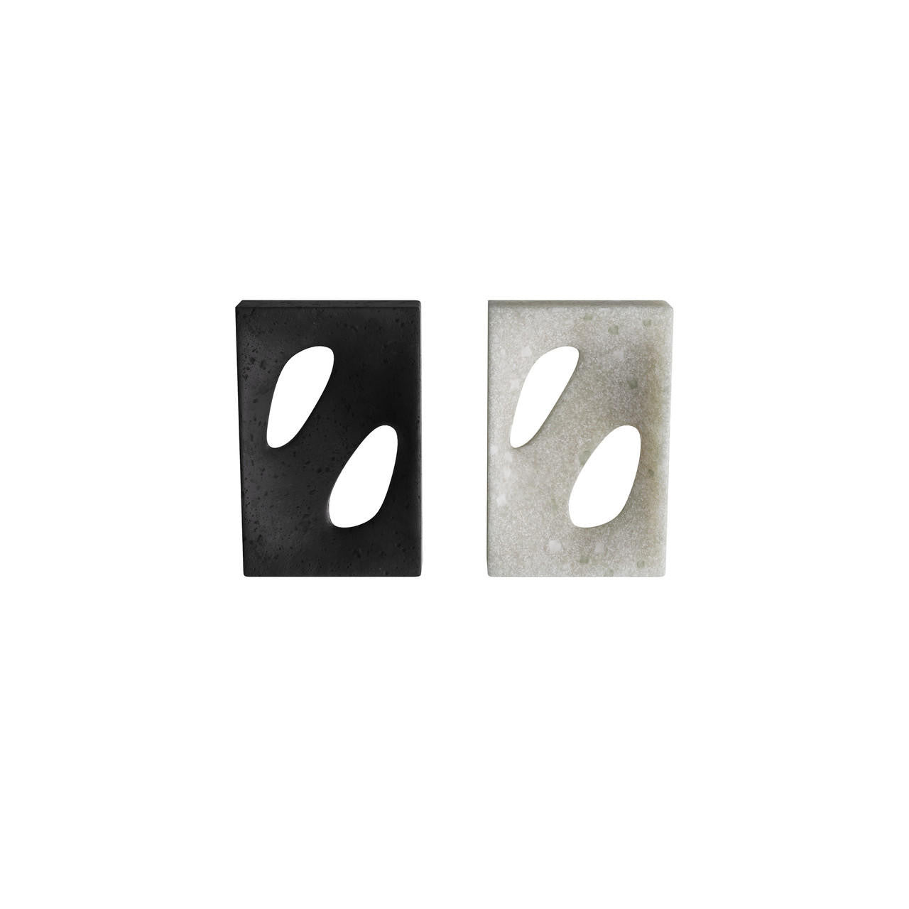Arteriors Home Bondi Bookends, Set of 2 Charcoal