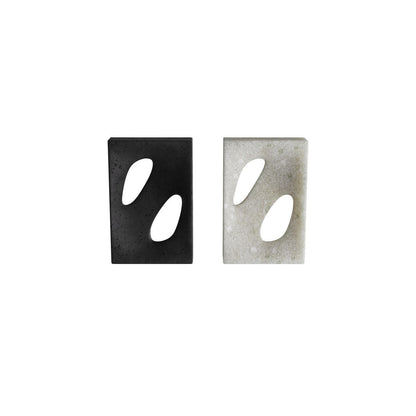 Arteriors Home Bondi Bookends, Set of 2 Charcoal