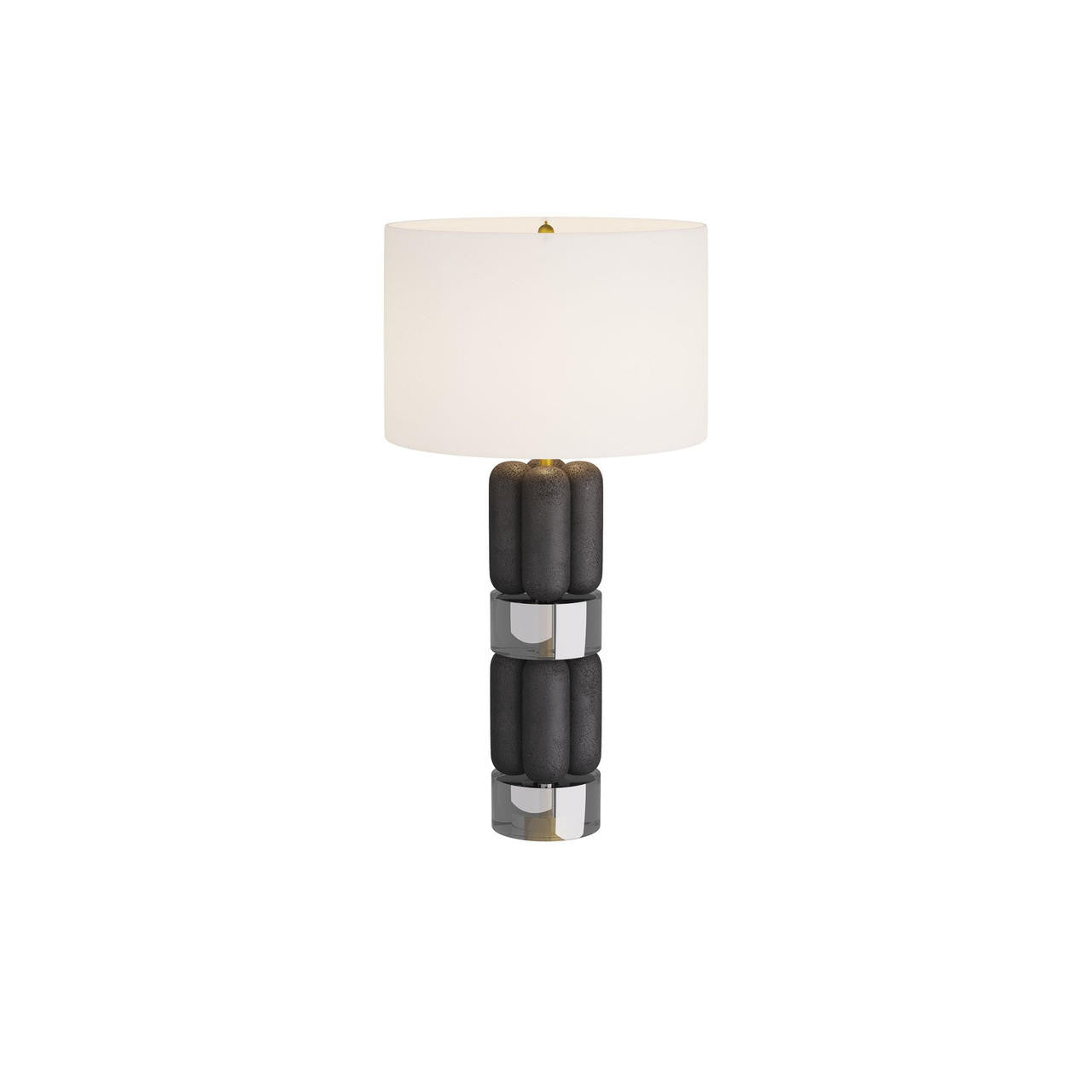 Arteriors Home Bronson Lamp Charcoal