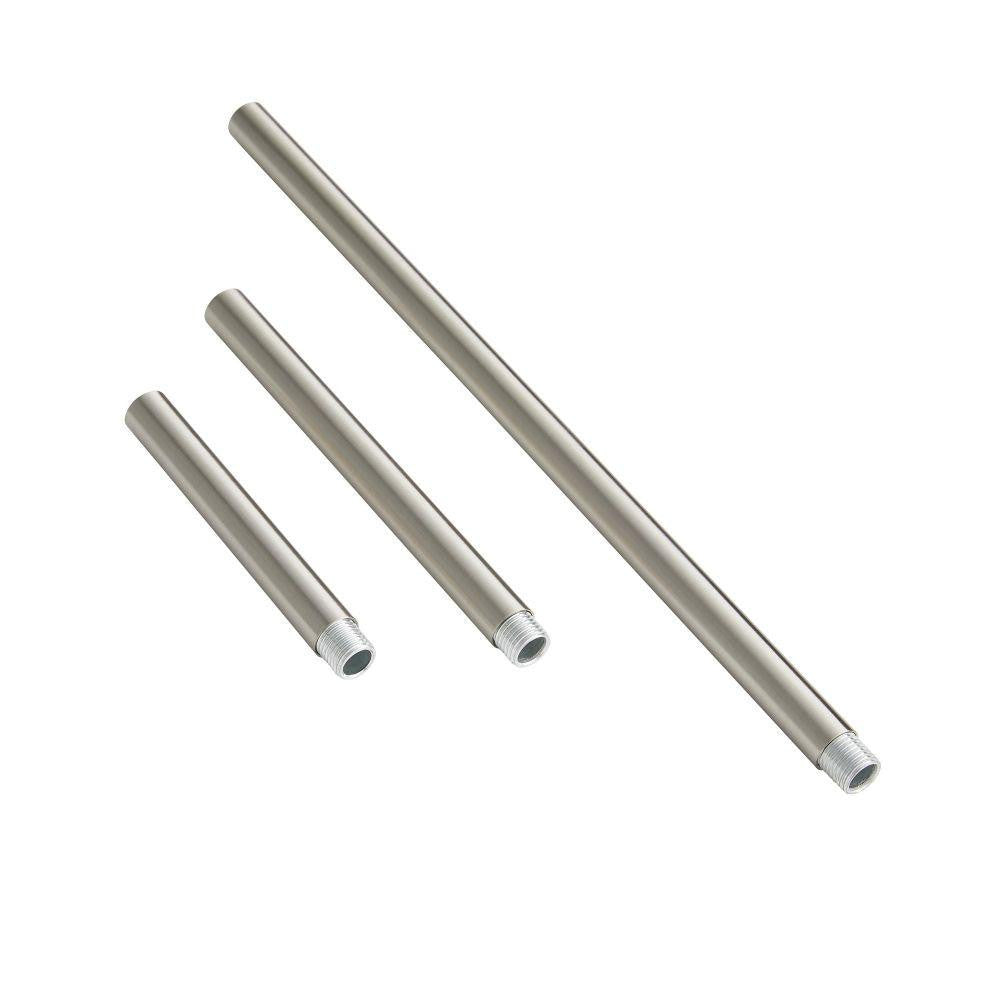 Arteriors Home Brushed Nickel Extension Pipe (1) 4", (1) 6",and (1) 12" PIPE-169