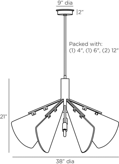 Arteriors Home Bryant Chandelier