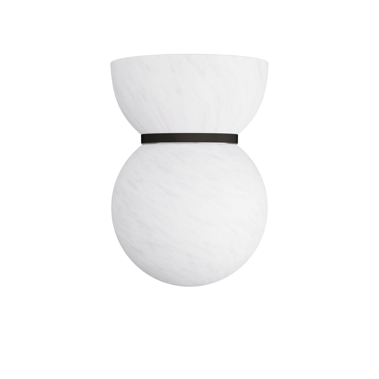 Arteriors Home Bryn Flush Mount Matte Swirl