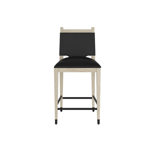 Arteriors Home Burdock Counter Stool Ebony