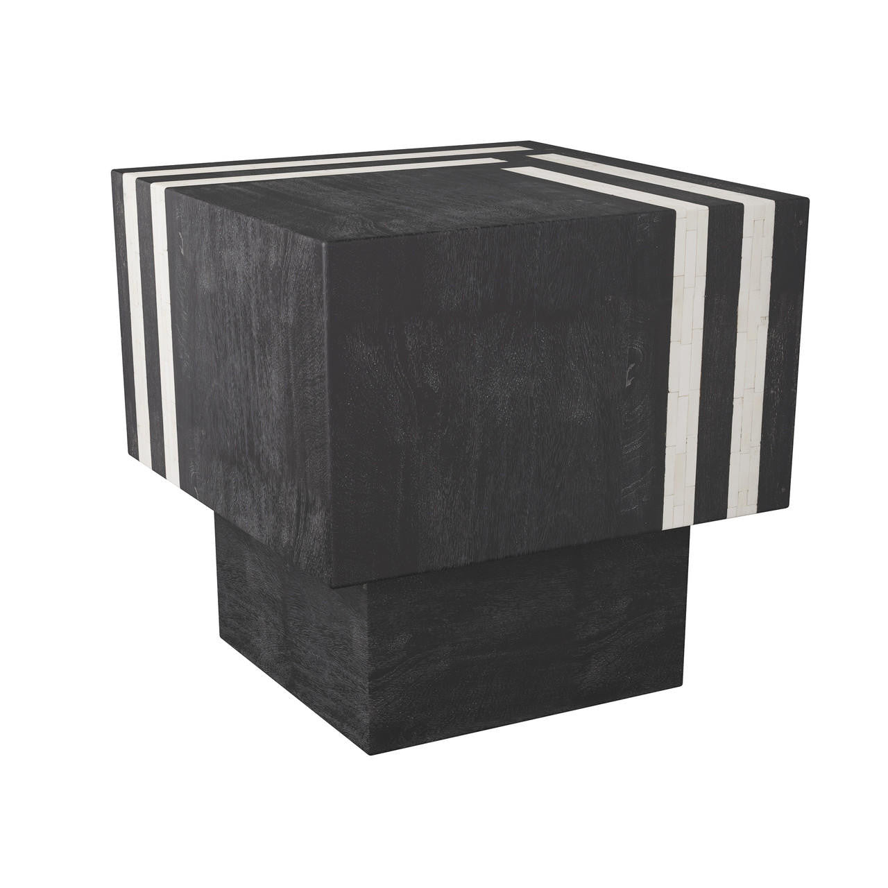 Arteriors Home Burton End Table Ebony