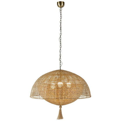 Arteriors Home Cabana Pendant Natural Rattan