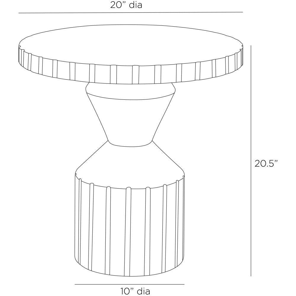 Arteriors Home Calypso End Table