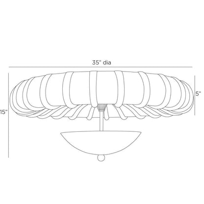 Arteriors Home Camella Flush Mount