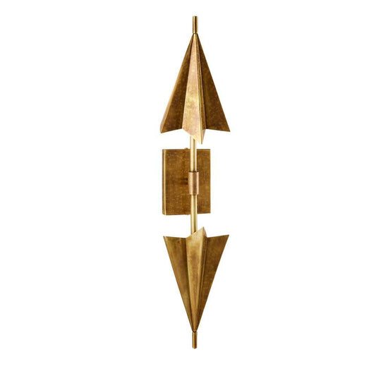 Arteriors Home Canary Sconce Antique Brass