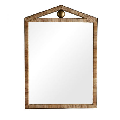 Arteriors Home Caribe Mirror Natural Rattan