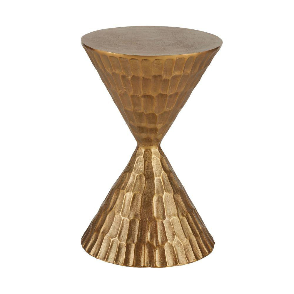 Arteriors Home Castanza Accent Table Antique Brass