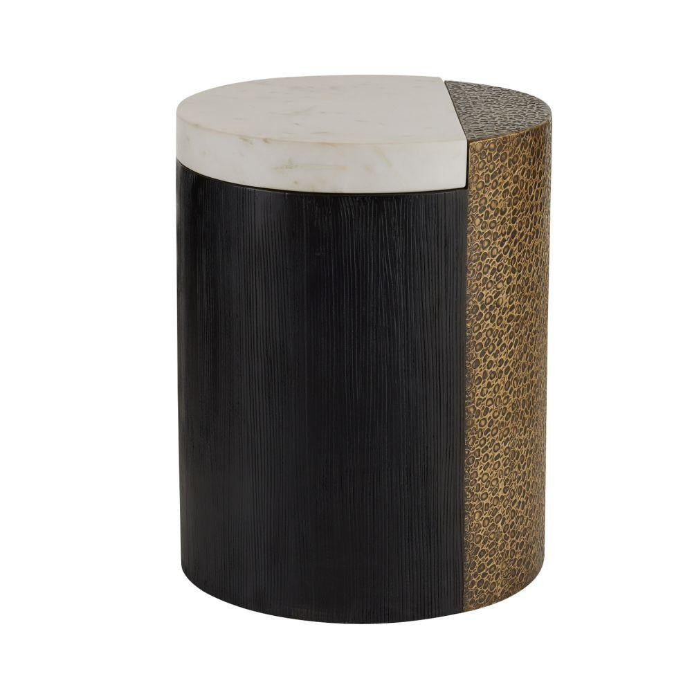 Arteriors Home Celestine Accent Table Antique Brass