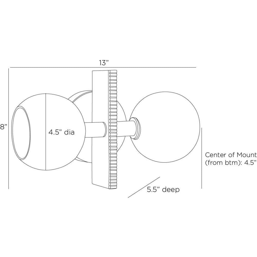 Arteriors Home Chamberlin Sconce