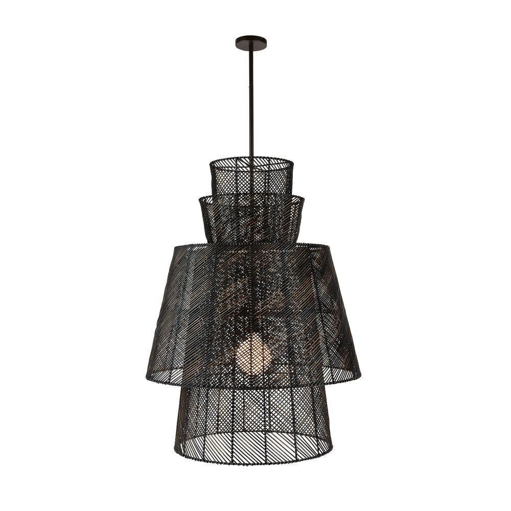 Arteriors Home Chester Pendant Dark Gray Wash