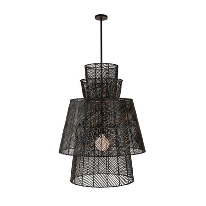 Arteriors Home Chester Pendant Dark Gray Wash