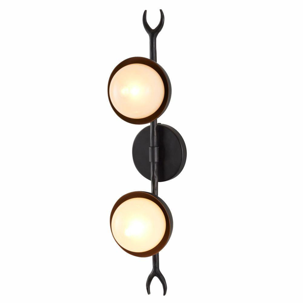 Arteriors Home Churchill Sconce Blackened Iron