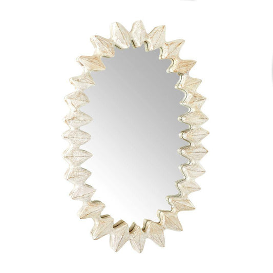 Arteriors Home Cicada Mirror Sandblasted Whitewash
