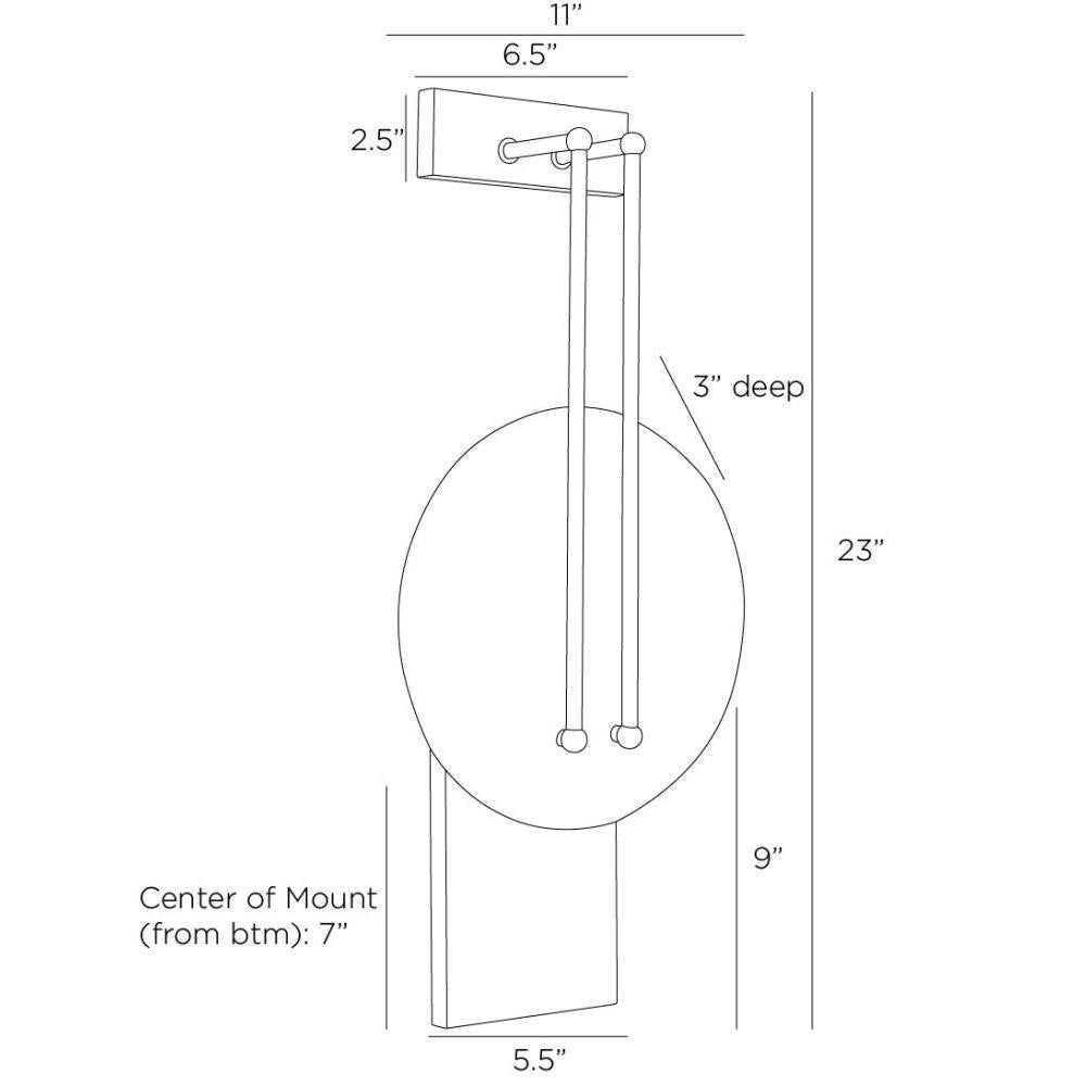 Arteriors Home Clover Sconce