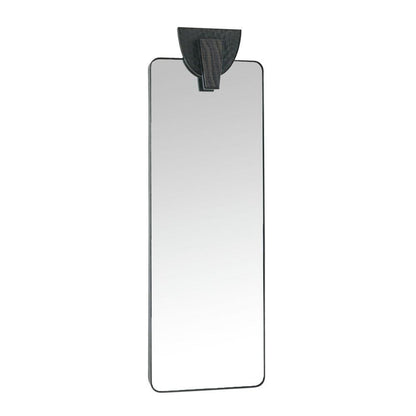 Arteriors Home Copperhead Floor Mirror Blackened Iron