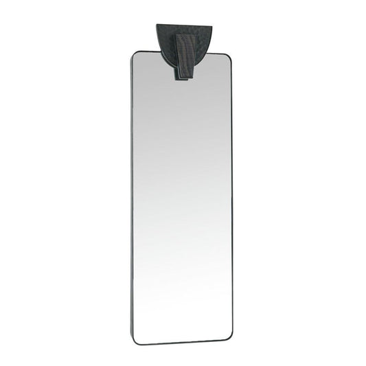 Arteriors Home Copperhead Floor Mirror Blackened Iron