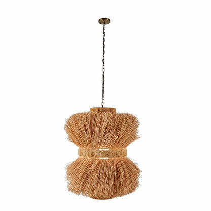 Arteriors Home Corinna Pendant Natural Rattan