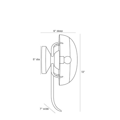Arteriors Home Corona Wall Sconce
