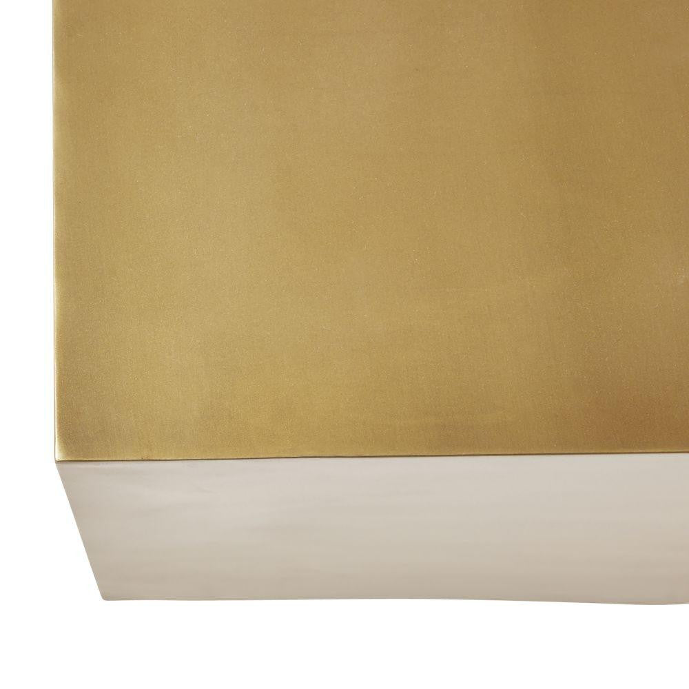 Arteriors Home Cortez Cocktail Table Antique Brass