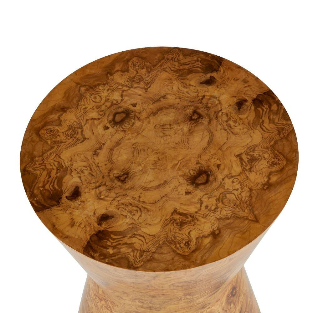 Arteriors Home Costello Accent Table Blonde Burl